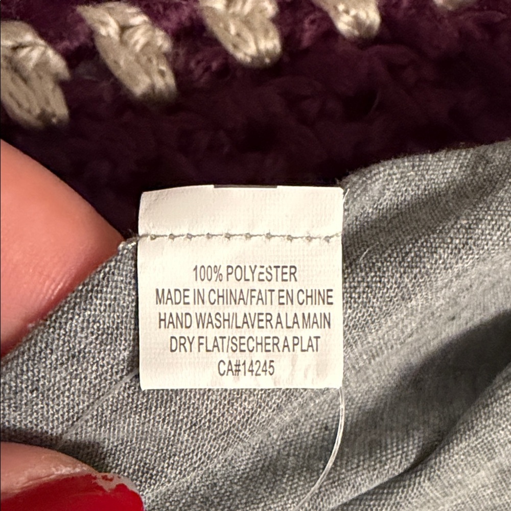 Gray Women's Infinity Scarf - Picture 3 of 3